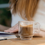 Veyro Double Wall Espresso Cups – 120ml / 4oz Set