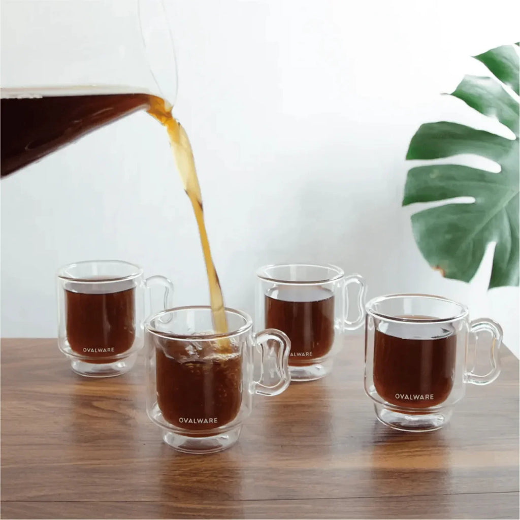 Veyro Double Wall Espresso Cups – 120ml / 4oz Set