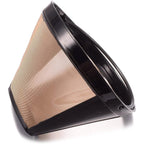 Veyro Reusable No.4 Cone Coffee Maker Filters – 2-Piece Set