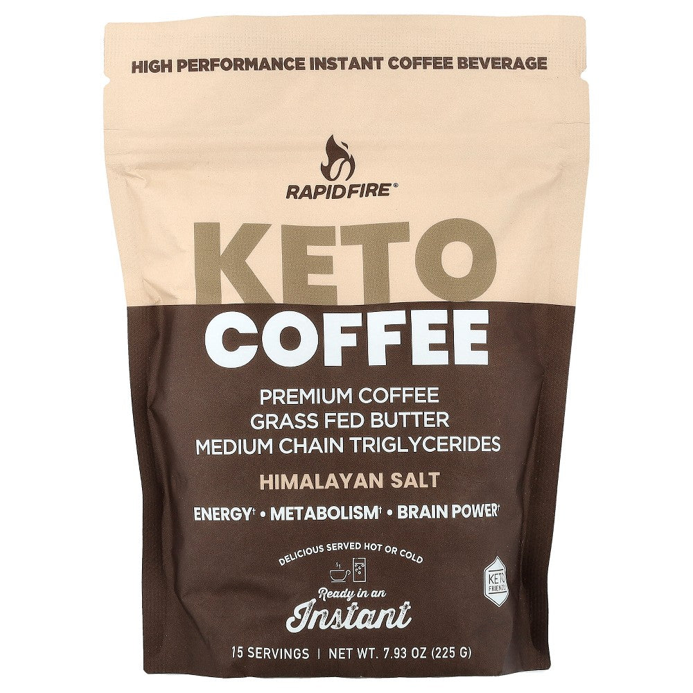 Veyro RapidFire Ketogenic Instant Coffee Mix – 15 Servings