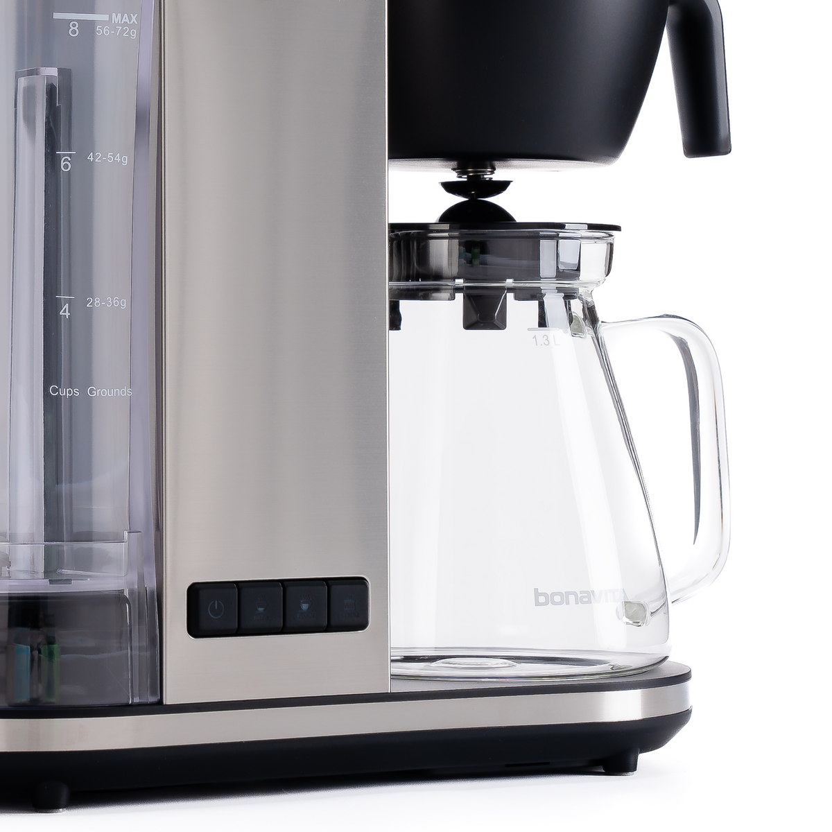 Cafetera de goteo Veyro Enthusiast de 8 tazas – Rendimiento de preparación intensa