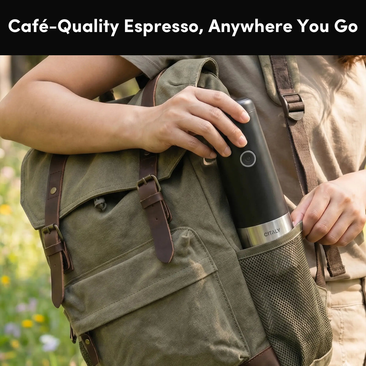 Veyro Citaly GO-1 Portable Espresso Machine – Fast Self-Heating