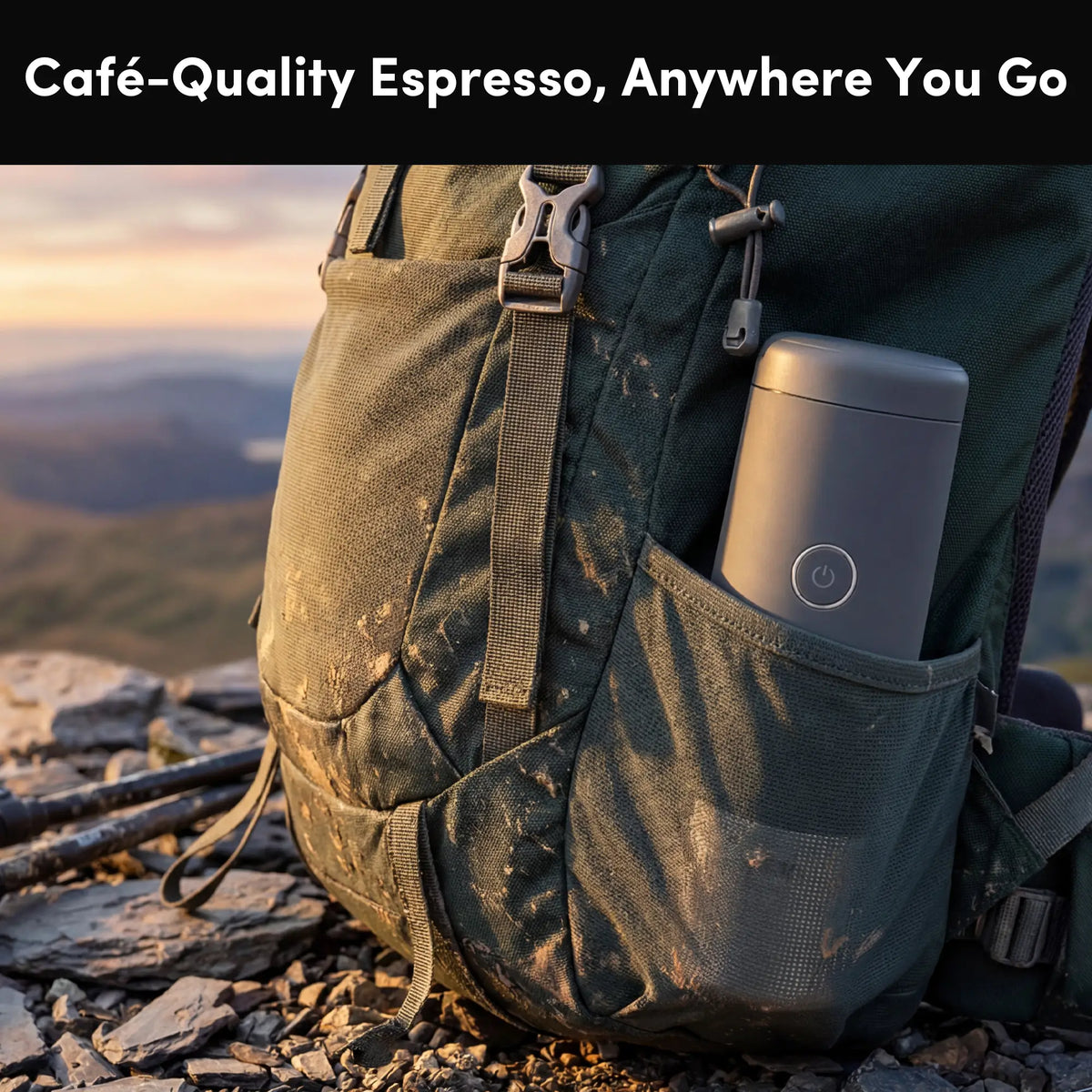 Máquina de espresso portátil Veyro Citaly GO-1: Autocalentamiento rápido
