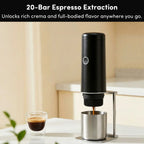 Máquina de espresso portátil Veyro Citaly GO-1: Autocalentamiento rápido