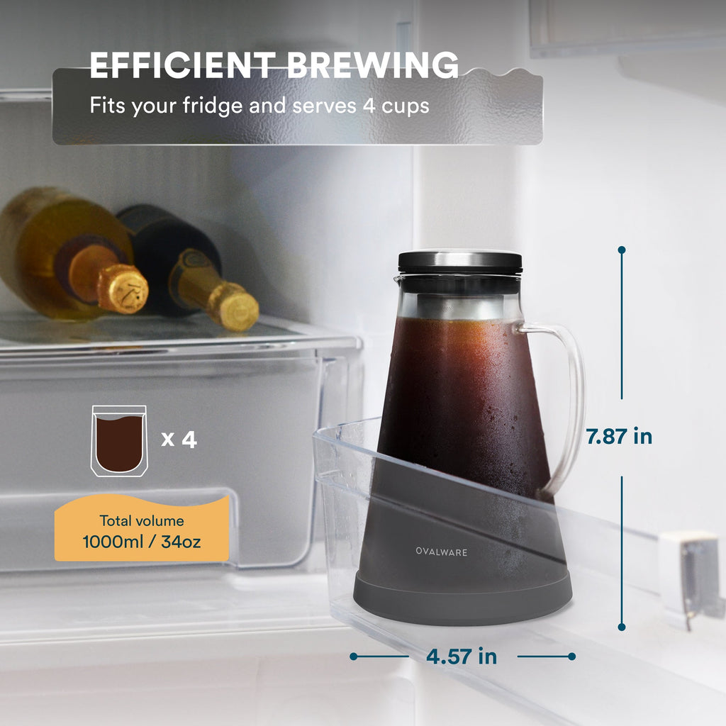 Cafetera Cold Brew Veyro: sistema fácil para preparar café en frío en casa