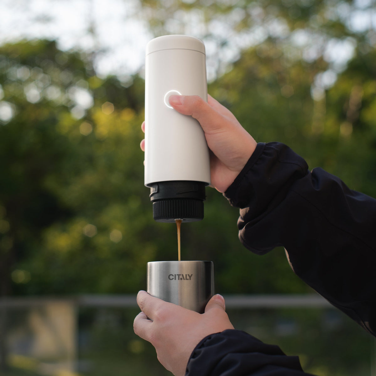 Máquina de espresso portátil Veyro Citaly GO-1: Autocalentamiento rápido