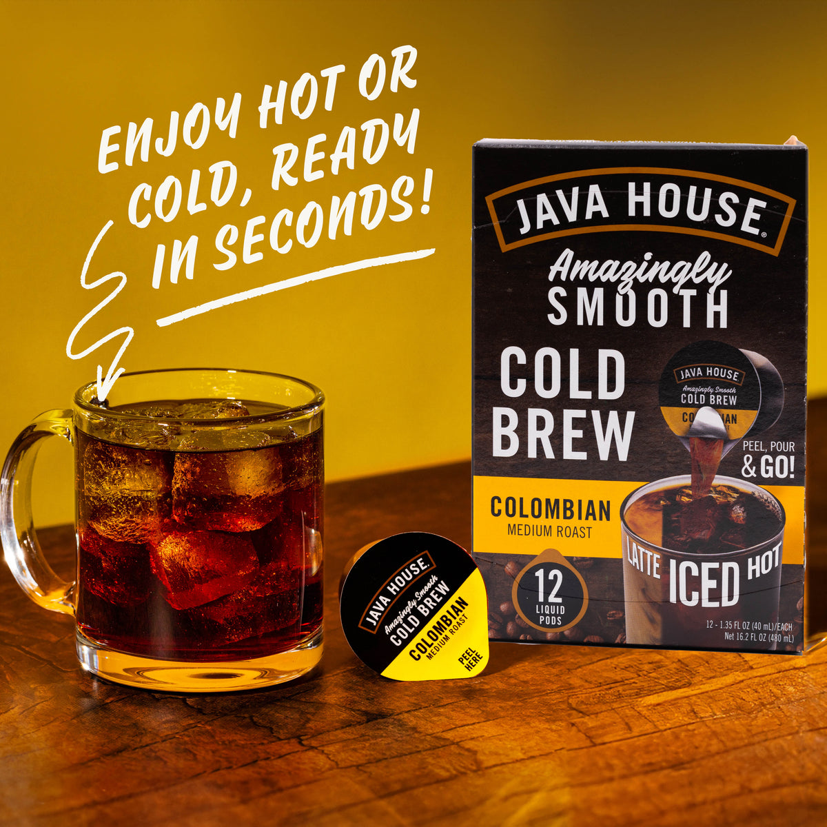 Cápsulas de café Cold Brew Veyro – Origen único colombiano