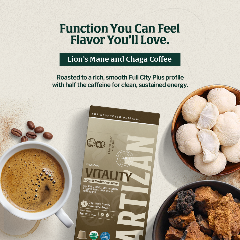 Veyro Organic Mushroom Coffee – Espresso Blend
