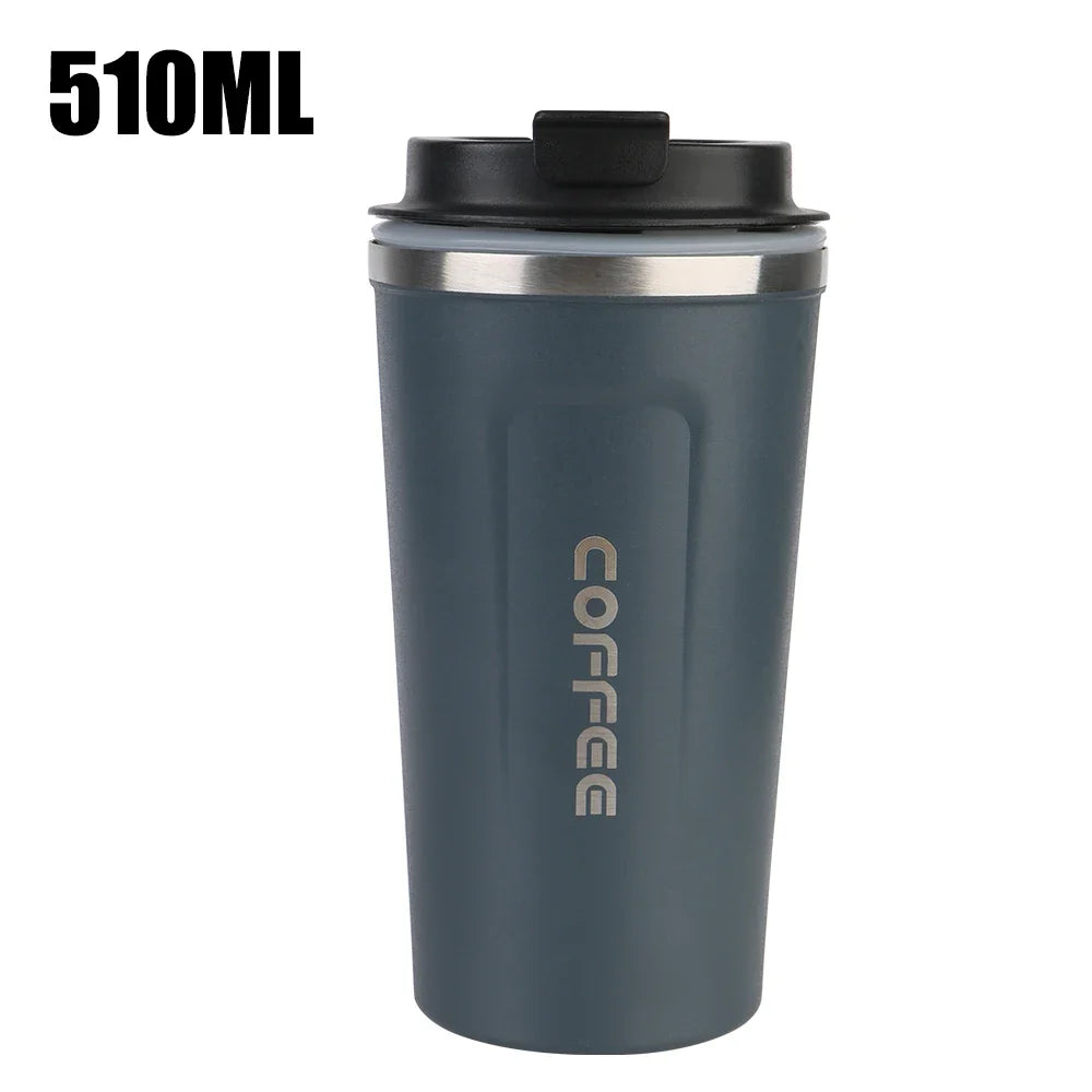 Veyro Travel Thermos Coffee Mug – 380/510ml Leak-Proof