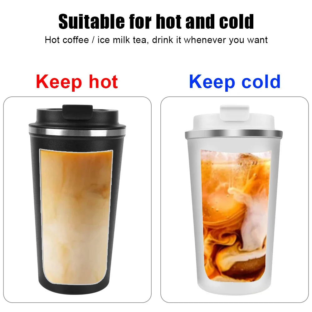 Veyro Travel Thermos Coffee Mug – 380/510ml Leak-Proof