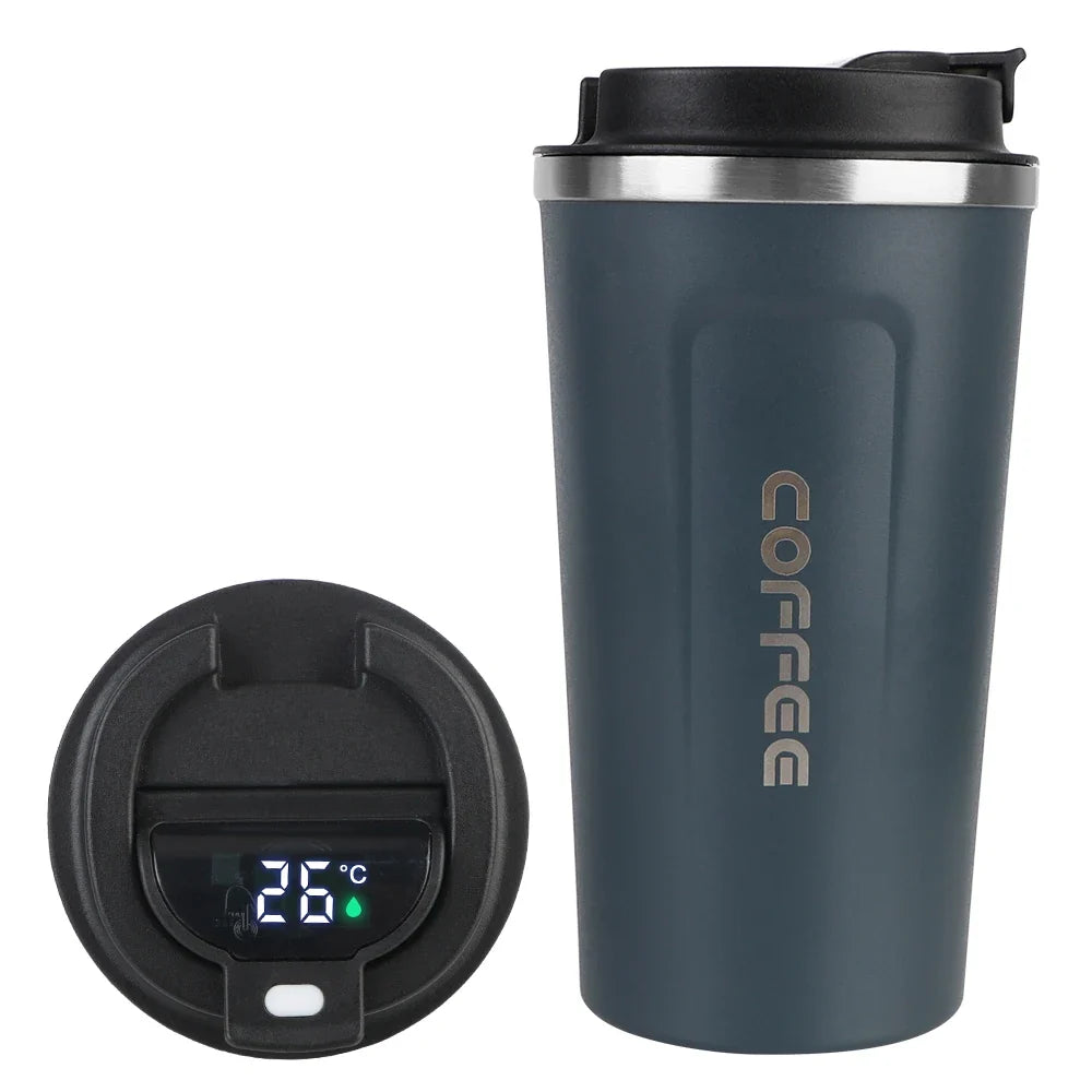 Veyro Travel Thermos Coffee Mug – 380/510ml Leak-Proof