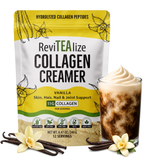 Crema de colágeno para café Veyro – Mezcla de vainilla y aceite MCT