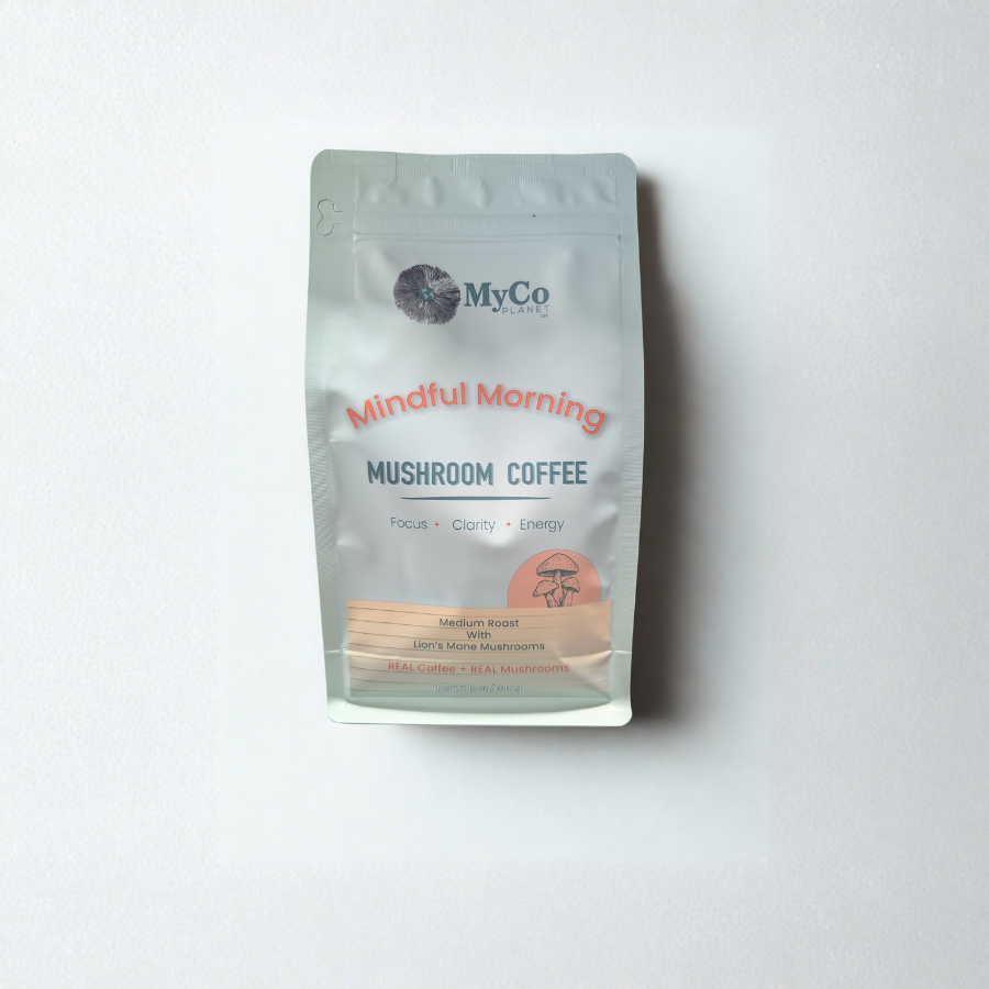 Veyro Lion’s Mane Organic Ground Coffee – Focus & Clarity