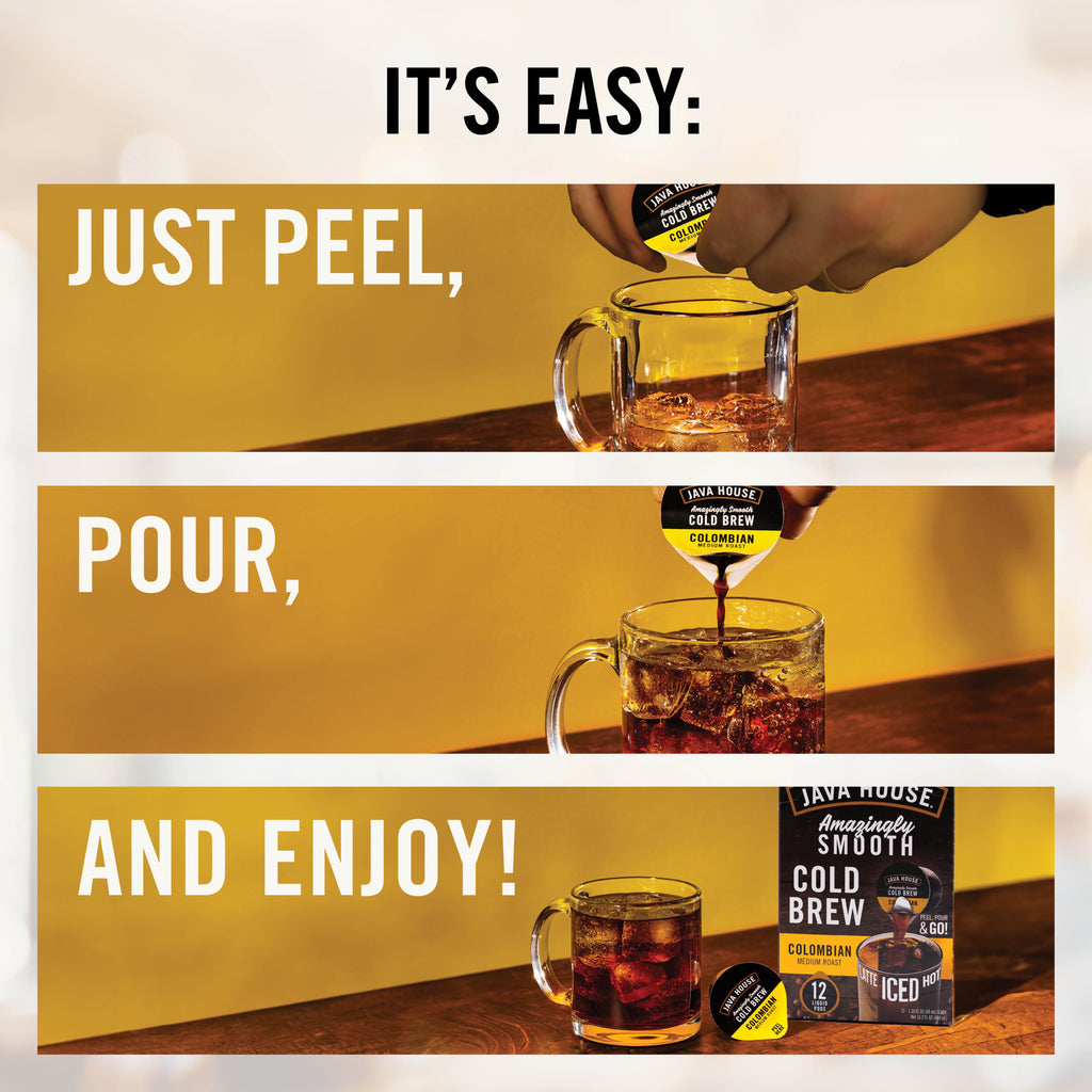 Cápsulas de café Cold Brew Veyro – Origen único colombiano