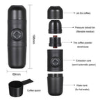 Cafetera espresso manual portátil Veyro – Prepare café en cualquier lugar