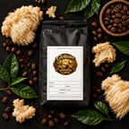 Mushroom Coffee - Flat Lay