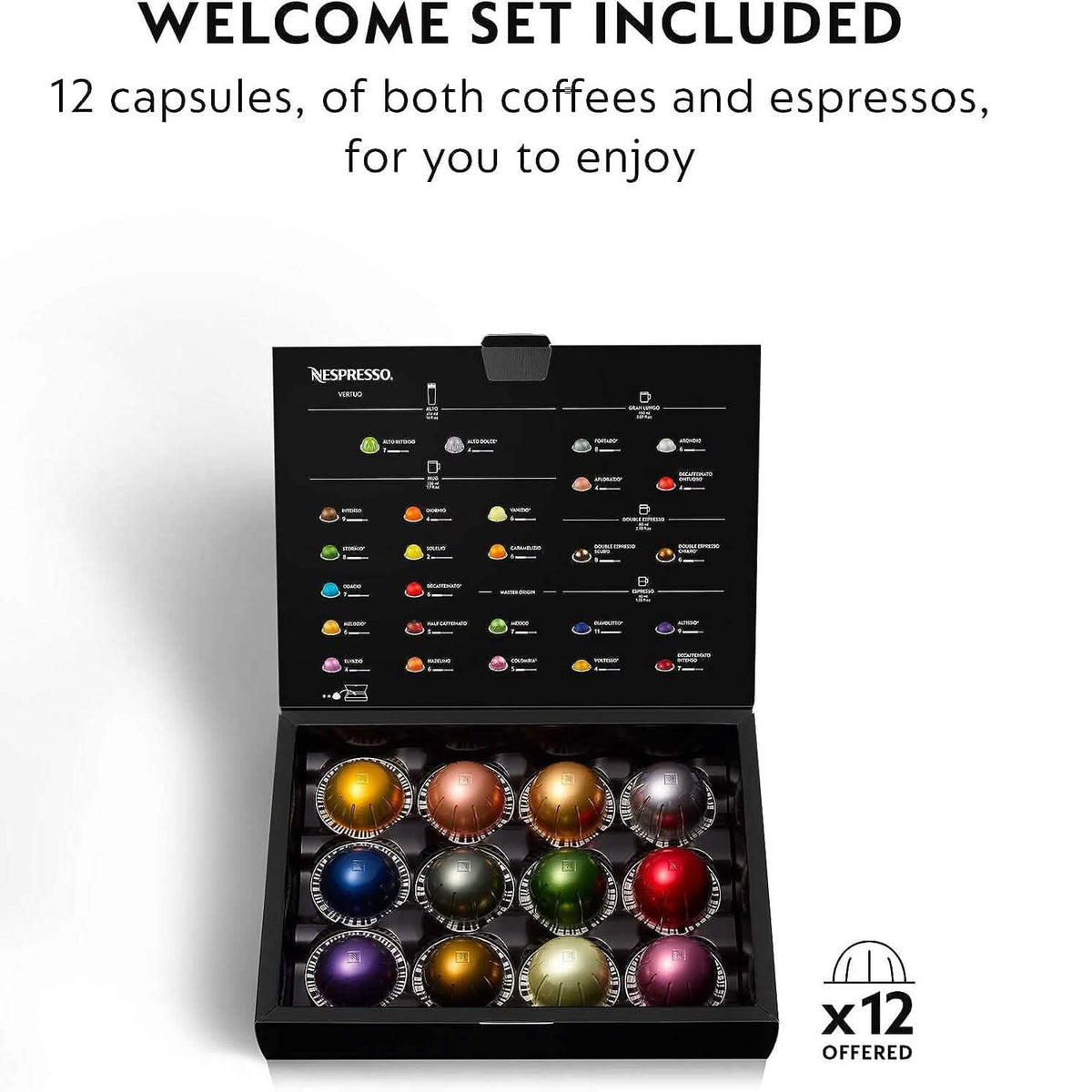 Veyro Nespresso VertuoPlus Deluxe Coffee & Espresso Machine (Refurbished)