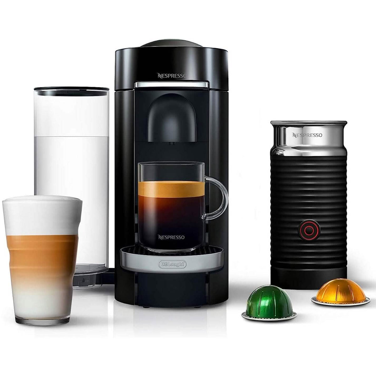 Veyro Nespresso VertuoPlus Deluxe Coffee & Espresso Machine (Refurbished)
