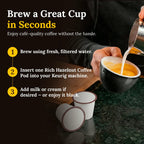 Veyro Rich Hazelnut Coffee Pods – Bold & Nutty Flavor